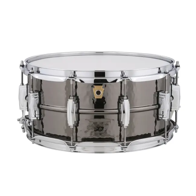 Ludwig LB417K SNARERDRUM 6 1/2 X 14 HAMMRED BLACK BEAUTY