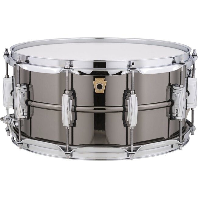 Ludwig LB417K SNARERDRUM 6 1/2 X 14 HAMMRED BLACK BEAUTY