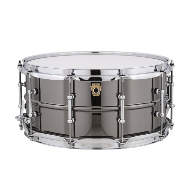 Ludwig LB417K SNARERDRUM 6 1/2 X 14 HAMMRED BLACK BEAUTY