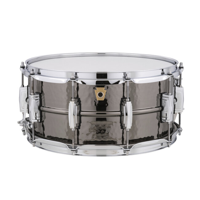 Ludwig LB417K SNARERDRUM 6 1/2 X 14 HAMMRED BLACK BEAUTY