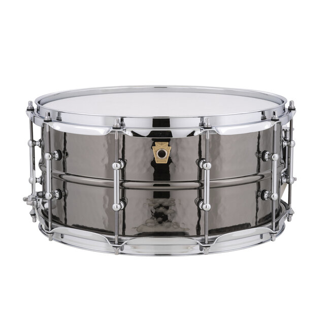 Ludwig LB417K SNARERDRUM 6 1/2 X 14 HAMMRED BLACK BEAUTY