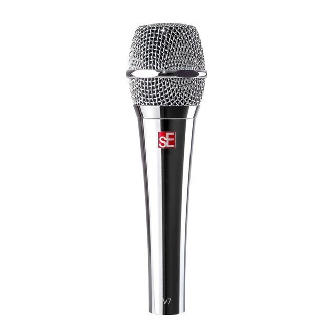 Se Electronics V7 Chrome Premium dynamic vocal microfoon Chrome