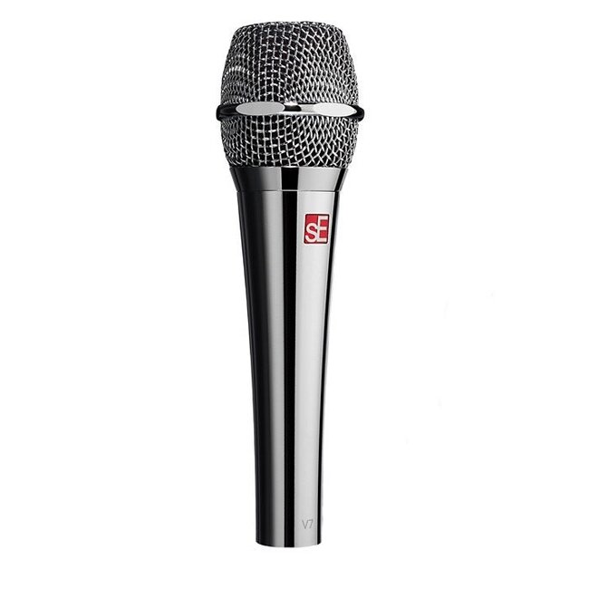 Se Electronics V7 Chrome Premium dynamic vocal microfoon Chrome