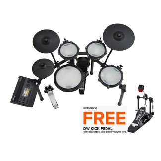 Roland TD313 V-Drums Bundle + free DWCP2000 kickpedal