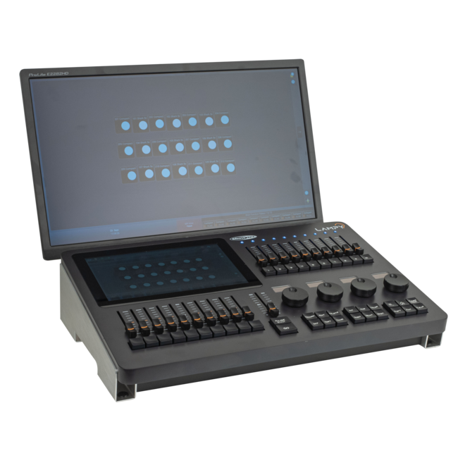 Showtec LAMPY 20 2U 2 Universe DMX controller met 20 faders 50741