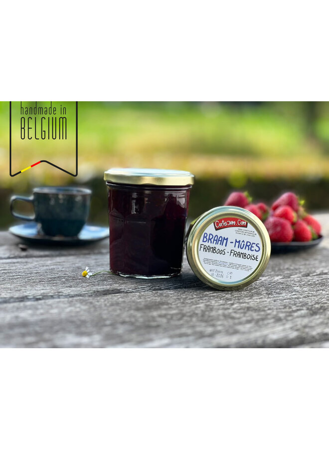 Mûres framboise - confiture maison fraîche recette