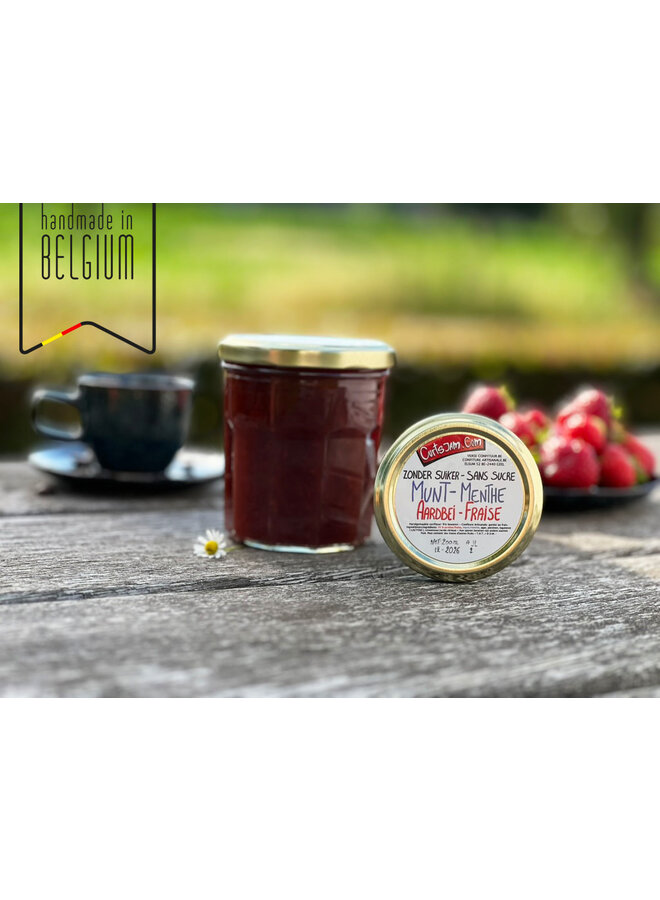 Mint - Strawberry – no added sugar