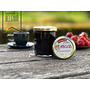 Floral hibiscus jelly-style jam, handcrafted with less sugar. Also great as a base for hot or cold hibiscus drinks or tea.