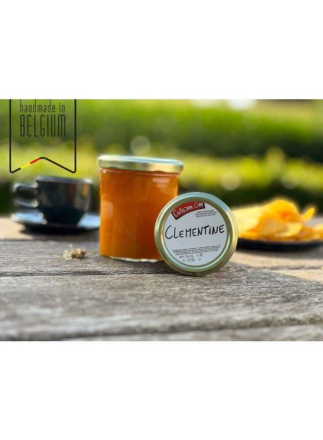 Fruchtige Clementinenkonfitüre, die sich auch als Marmelade eignet – handgemacht, frisch und perfekt für Frühstück oder Nachmittagsgenuss.