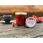 Une confiture belge artisanale alliant la fraise sucrée à la douceur typique du cuberdon. Moins de sucre, plus de goût.