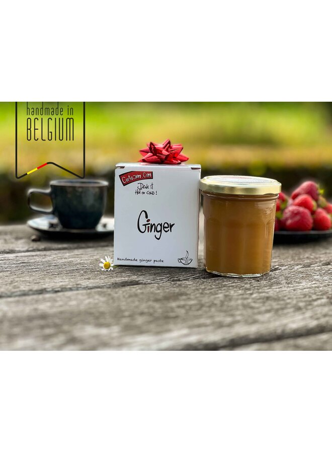 Wärmend im Winter, erfrischend im Sommer: Diese handgemachte Ingwerinfusion ist ein wahres Multitalent – perfekt verpackt zum Verschenken.