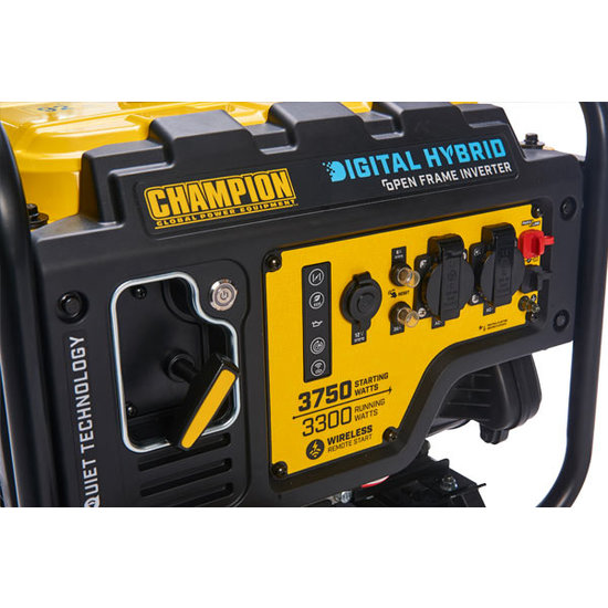 Champion Generators Champion 3500 Watt - 3500 Watt - 43.9Kg - 64dB - Inverter Aggregaat