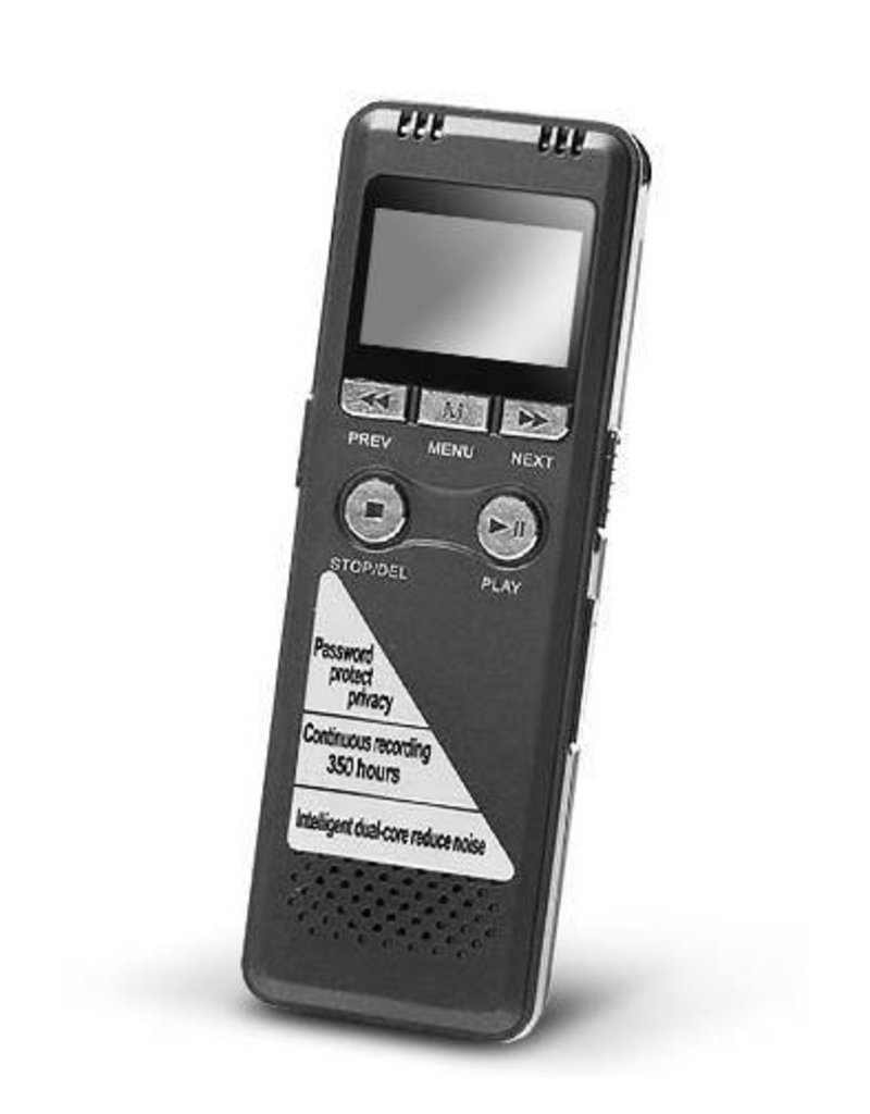 Professionele Digitale Voice Recorder Memo recorder 8GB Gadget Dojo