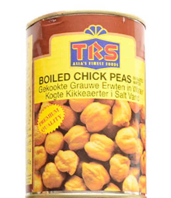 TRS  Boiled Chick Peas in tin 12 x 400 gm