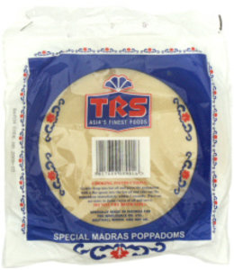 TRS MADRAS PLAIN PAPAD 60x200gm.