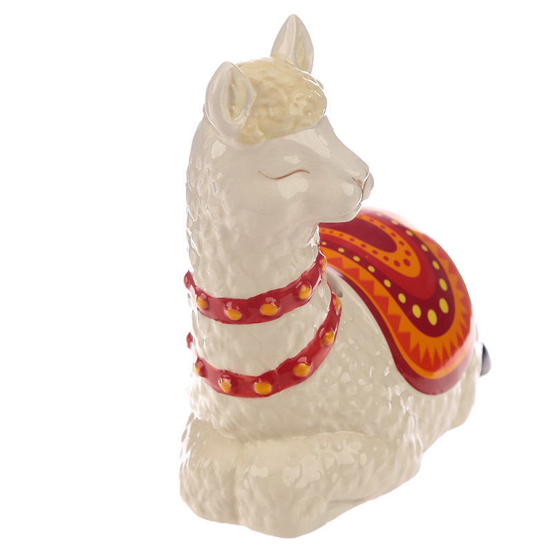 Keramiek Alpaca the Herd Spaarpot