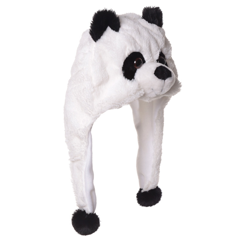 Pluche Panda Muts (One Size)
