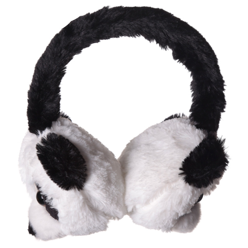 Pluche Panda Oorwarmers (One Size)