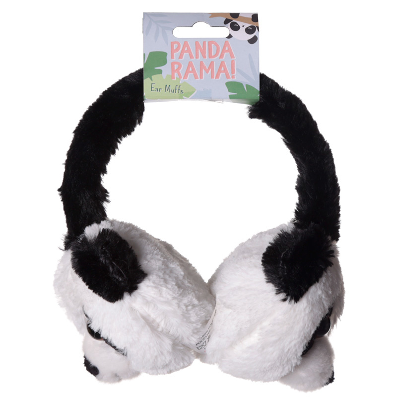 Pluche Panda Oorwarmers (One Size)