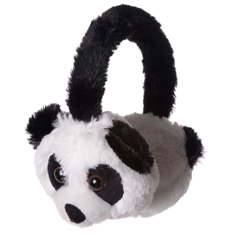 Pluche Panda Oorwarmers (One Size)
