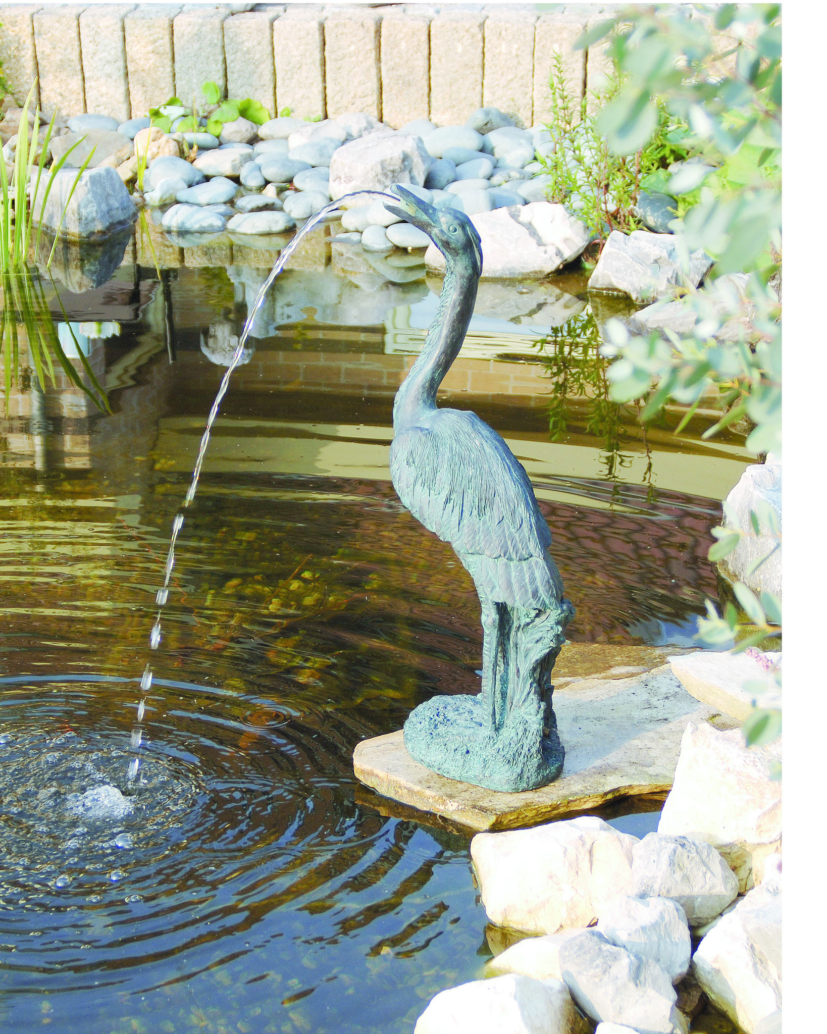 Spuitfiguur Kraanvogel