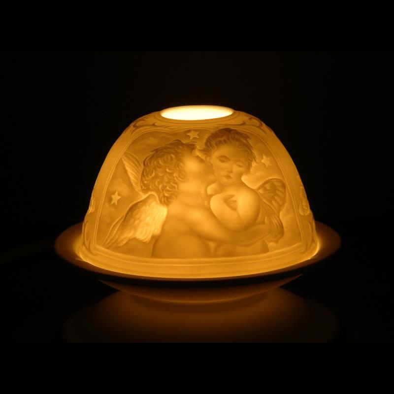 Sfeerlicht porselein Cherubijn