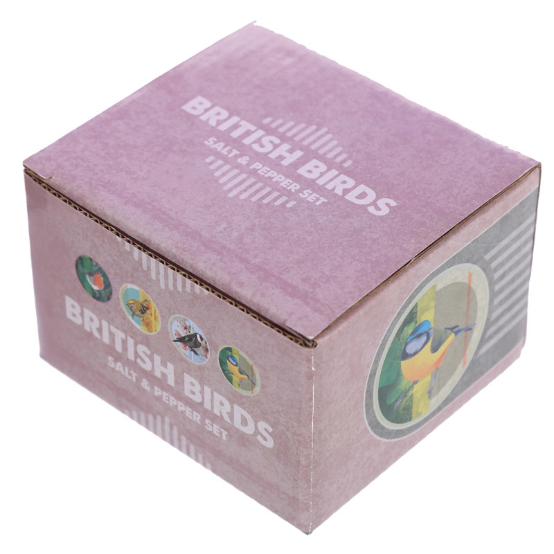 Roodborstje en Vink Peper- en Zoutstel