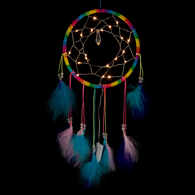 Regenboog LED Dromenvanger