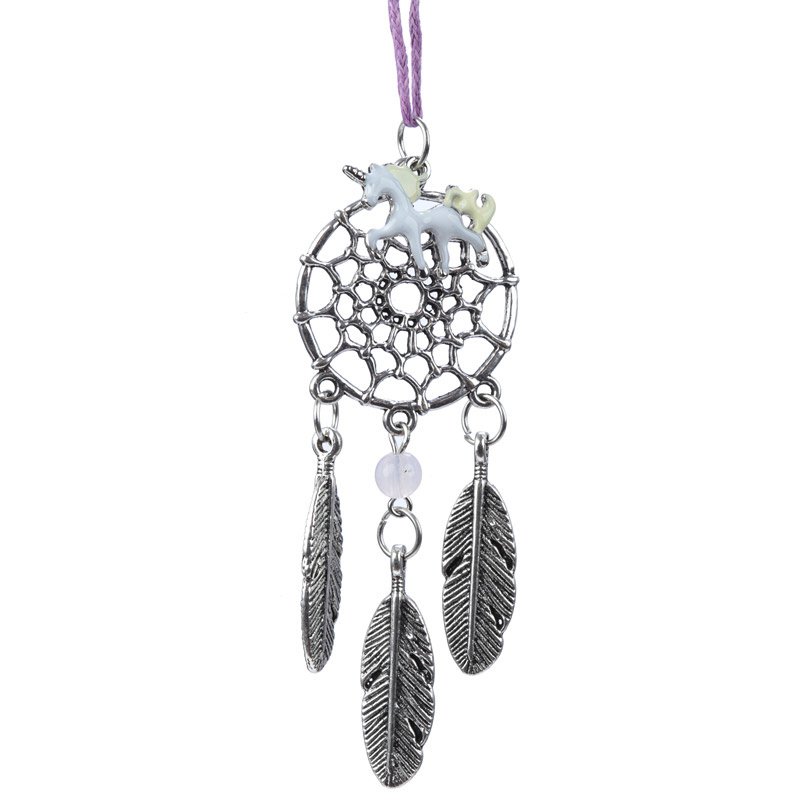 Regenboog Eenhoorn Metalen Dromenvanger