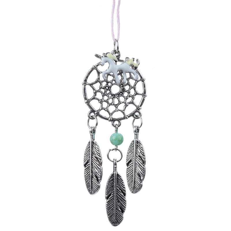 Regenboog Eenhoorn Metalen Dromenvanger