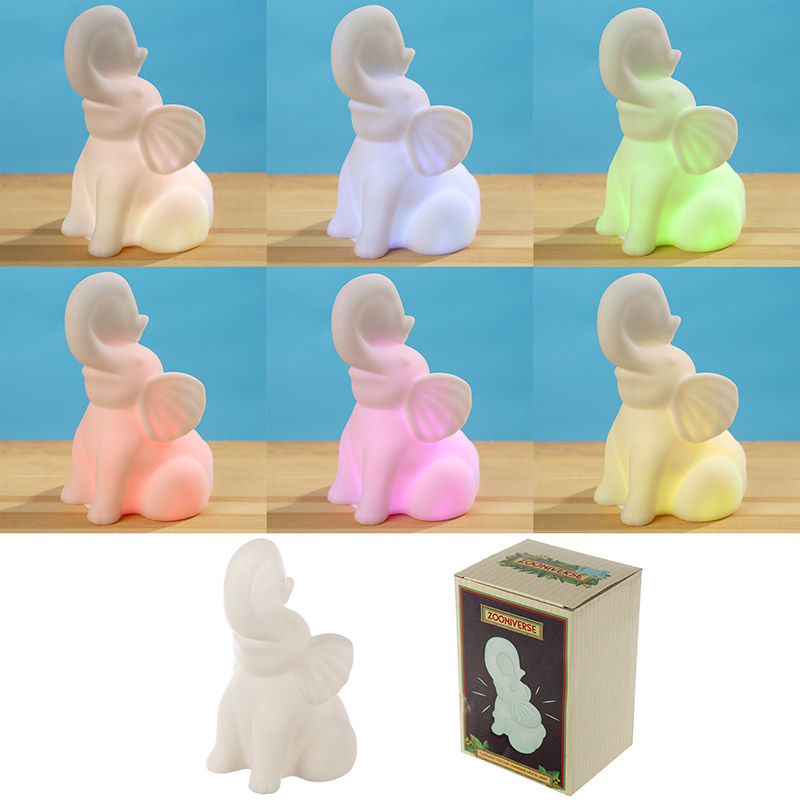 Zooniverse Olifant LED Kleurveranderende Lamp
