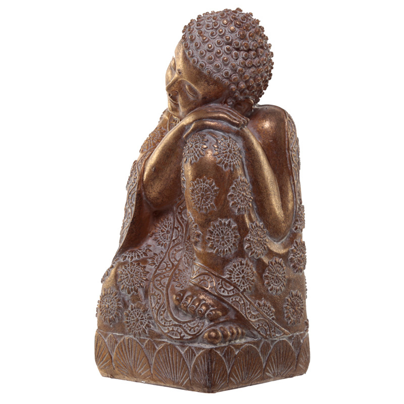 Goud met Wit Thaise Boeddha - Boekensteunen