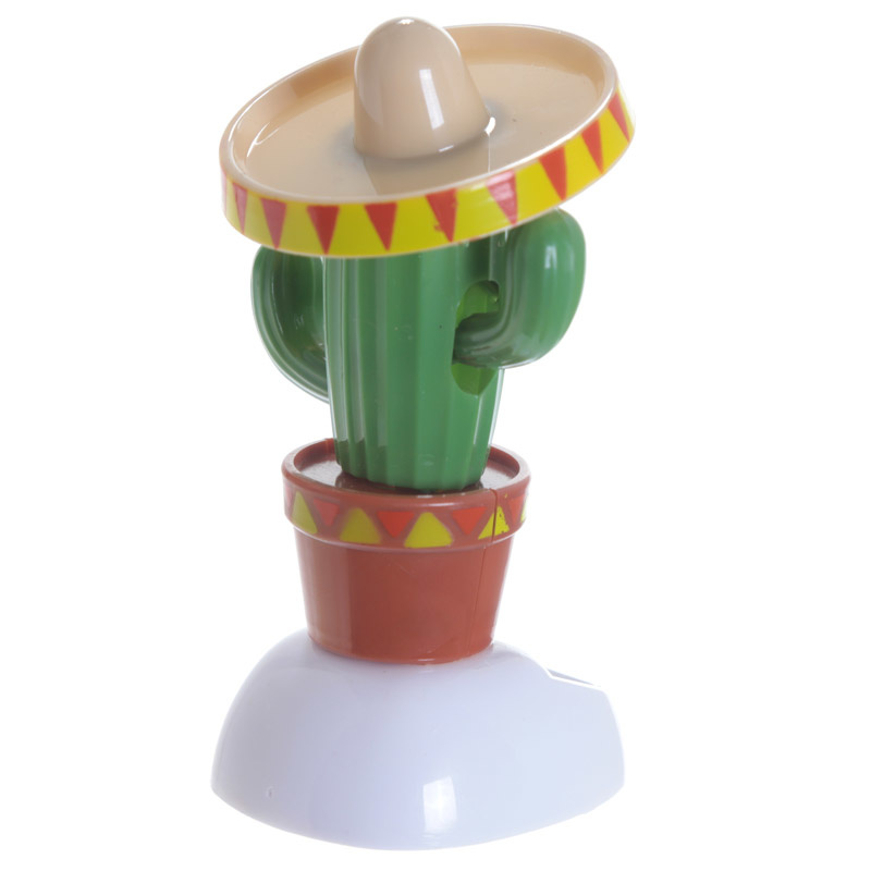 Cactus met Sombrero Solar Pal