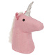 Eenhoorn Hoofd Roze Deurstopper
