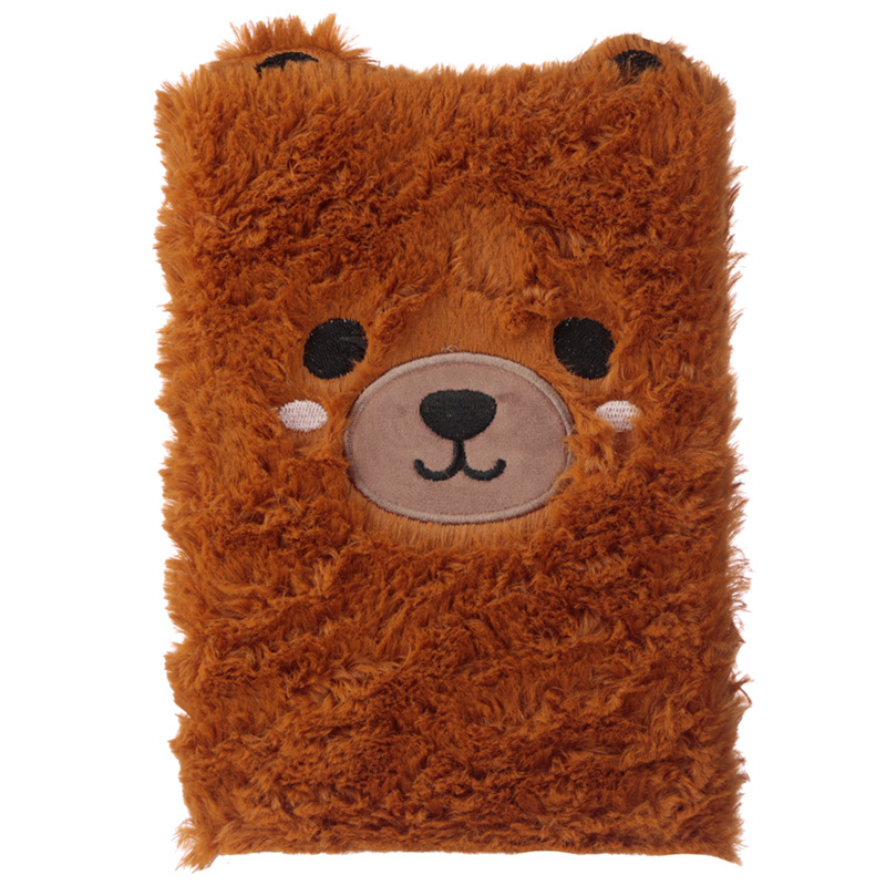 Cutiemals Beer Pluche Fluffig Notitieboek
