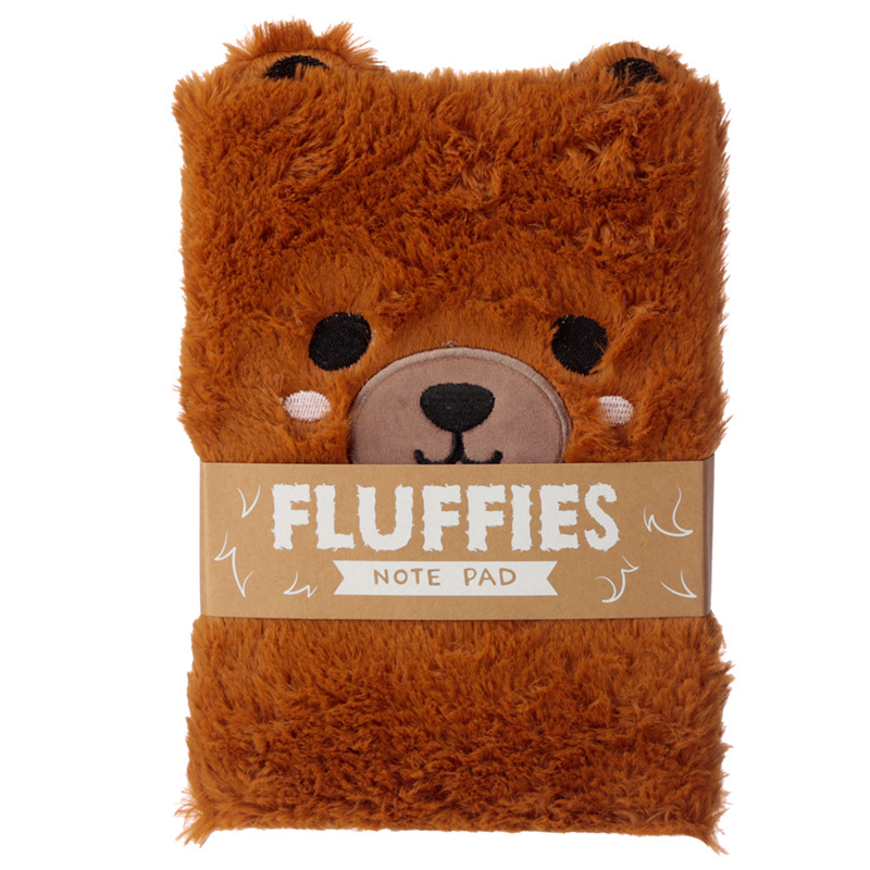 Cutiemals Beer Pluche Fluffig Notitieboek