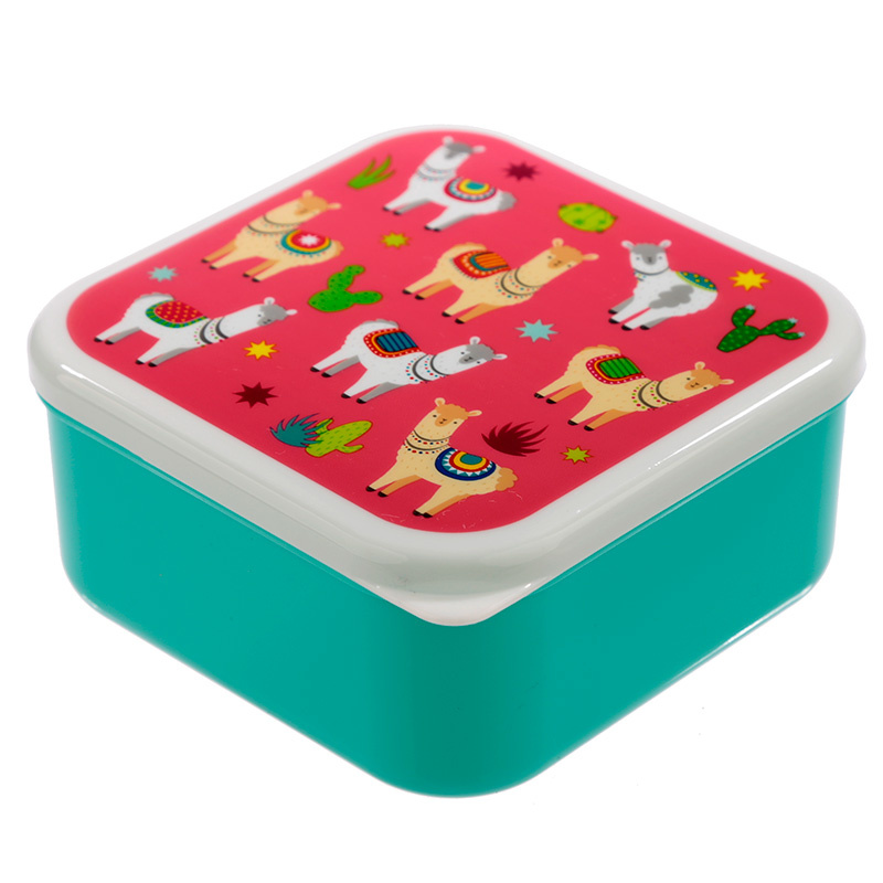 Set van 3 lunchtrommels - Lama