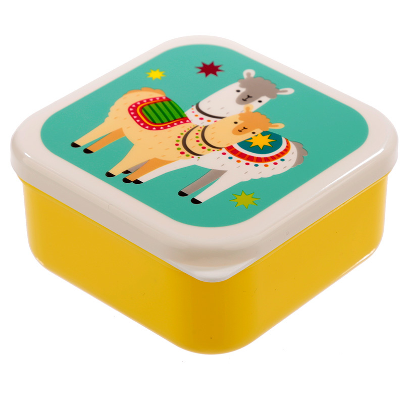 Set van 3 lunchtrommels - Lama