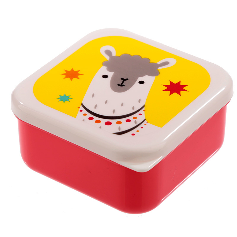 Set van 3 lunchtrommels - Lama