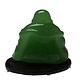 Dik buik boeddha groen glas