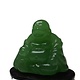 Dik buik boeddha groen glas