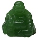 Dik buik boeddha groen glas