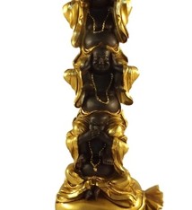 Dikbuik Boeddha Totem Horen Zien Zwijgen