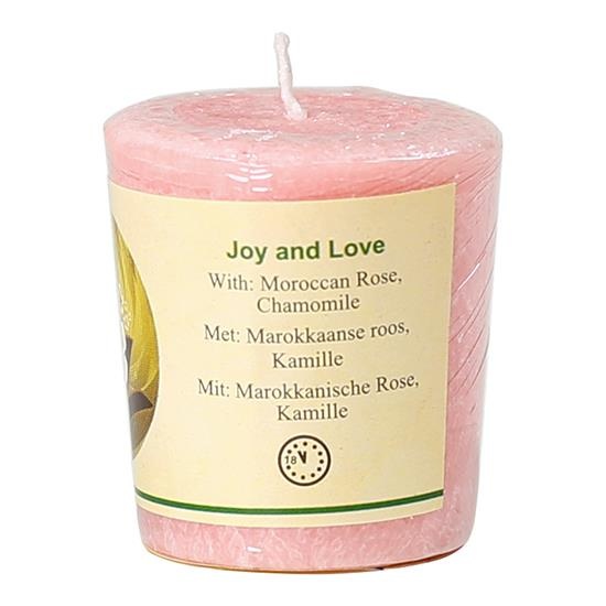 Chill-out geurkaars Joy and Love stearine