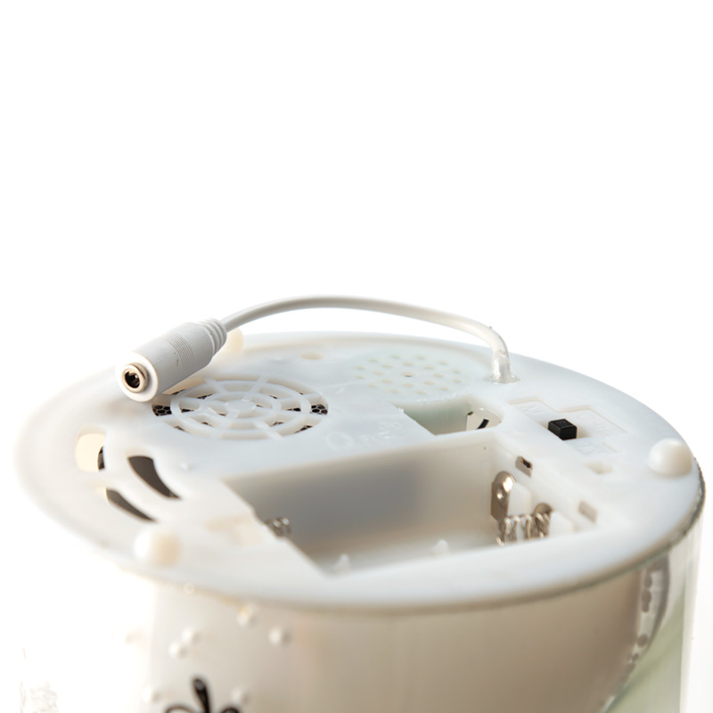 Flesvormige LED Kerstmis Muzikale Sneeuwstorm