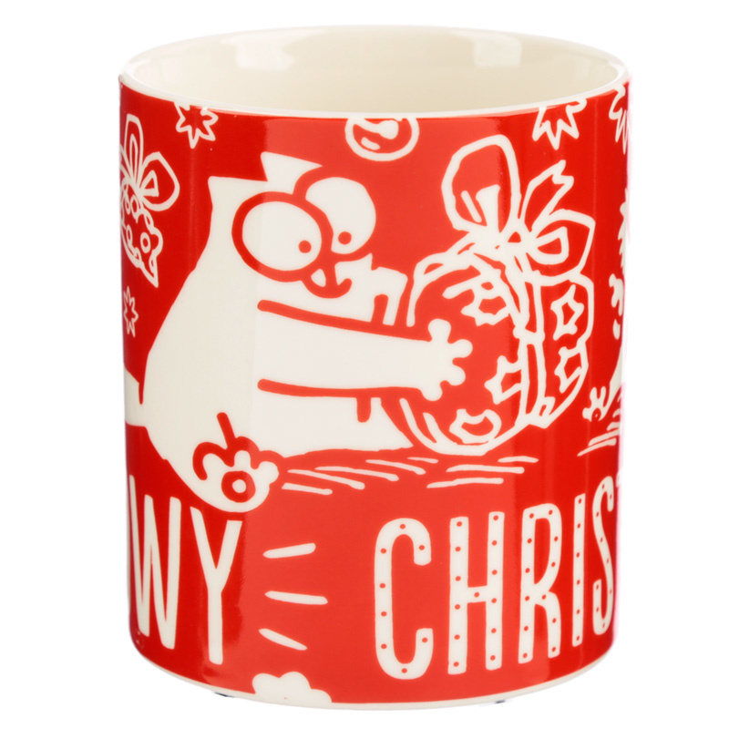 Simon's Cat Meowy Christmas Porselein Mok
