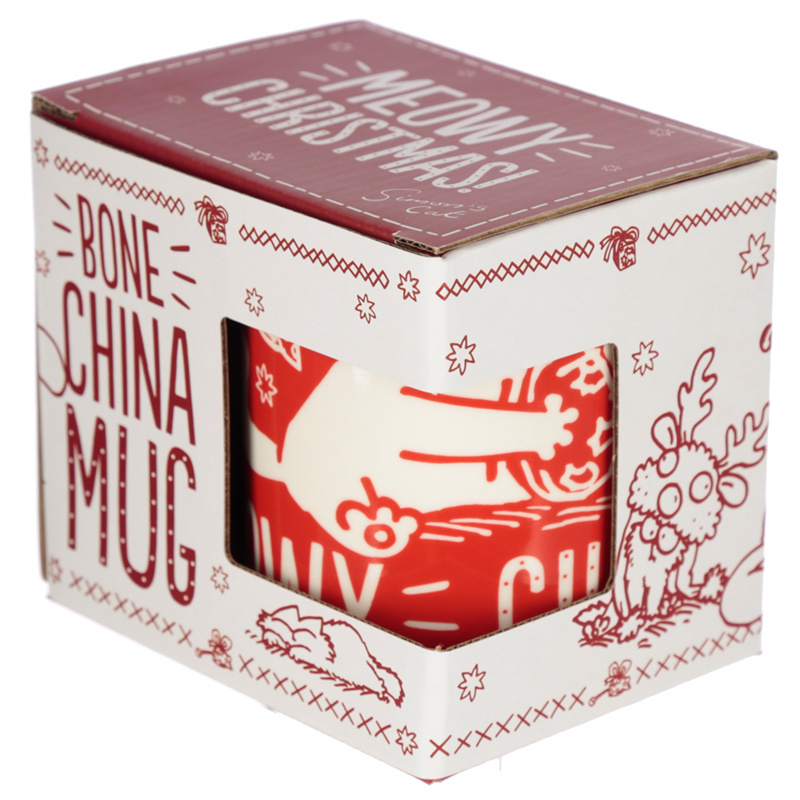 Simon's Cat Meowy Christmas Porselein Mok