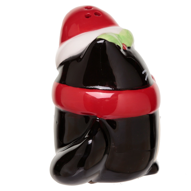 Feline Festive Kerstmis Kat Peper- en Zoutstel