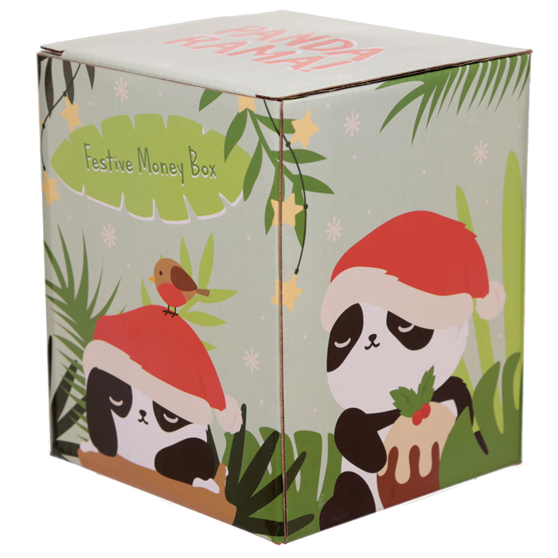 Kerstmis Panda Keramiek Spaarpot