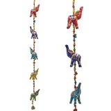 Decoratieve slinger met stoffen Olifantjes